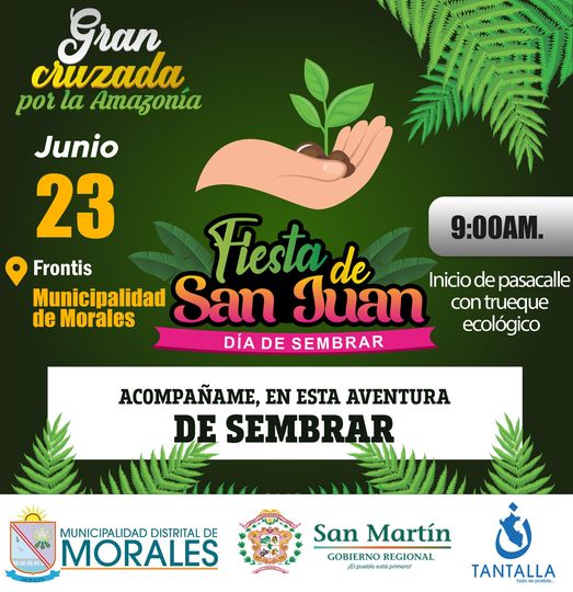 GRAN CRUZADA POR LA AMAZONIA DÍA DE SEMBRAR 